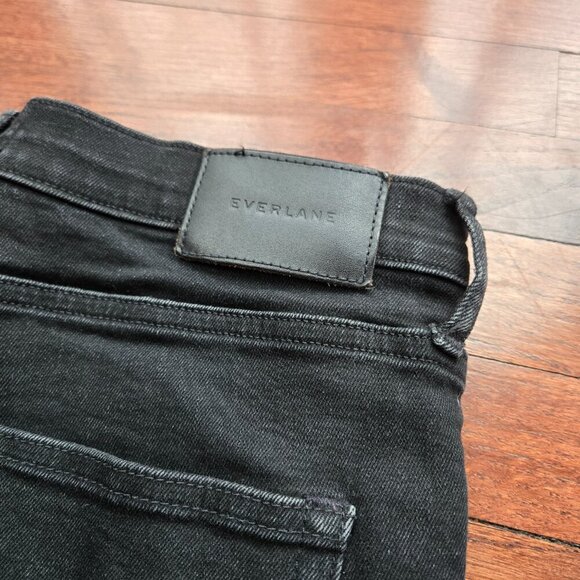 Everlane High Rise Skinny Ankle Jeans Black 31 - Picture 2 of 5